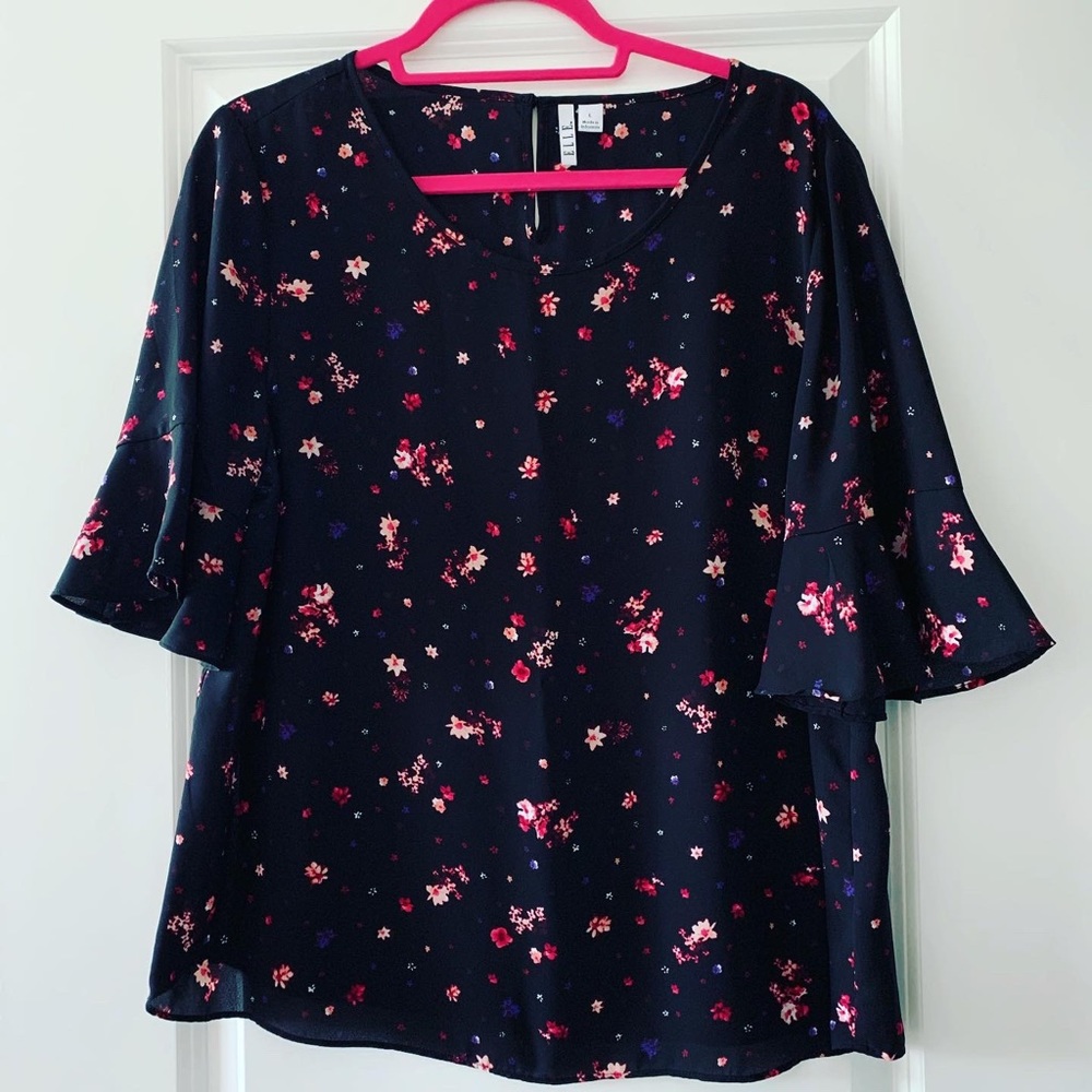 Semi sheer top